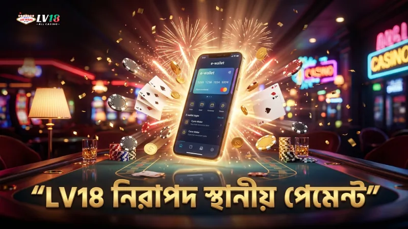 স্থানীয় পেমেন্ট পদ্ধতিতে LV18 নিরাপদ লেনদেন নিশ্চিত করে রাখে