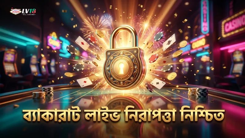 ব্যাকারাট লাইভে ফেয়ার প্লে সার্টিফিকেশন নিশ্চিত করে নিরাপত্তা।