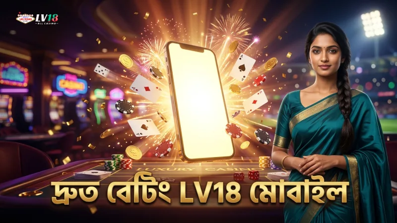 LV18 দিয়ে মোবাইলে দ্রুত এবং সহজ বেটিং প্লেসমেন্ট