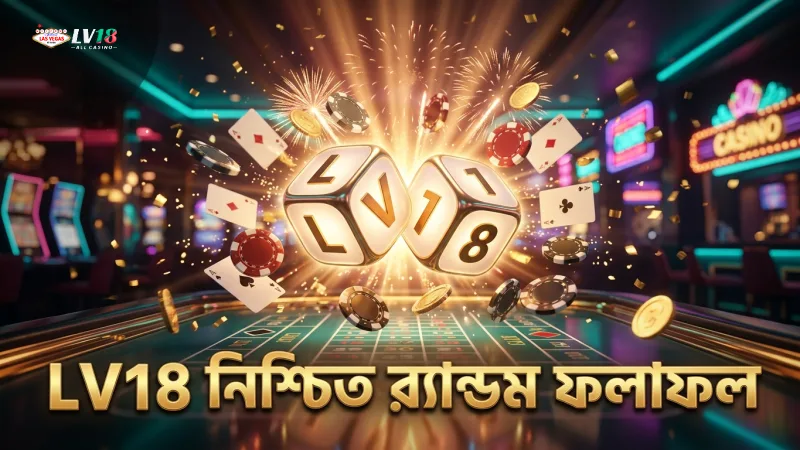 LV18-এর র্যান্ডম ডাইস থ্রো প্রযুক্তি নিশ্চিত করে শতভাগ র্যান্ডম ফলাফল।