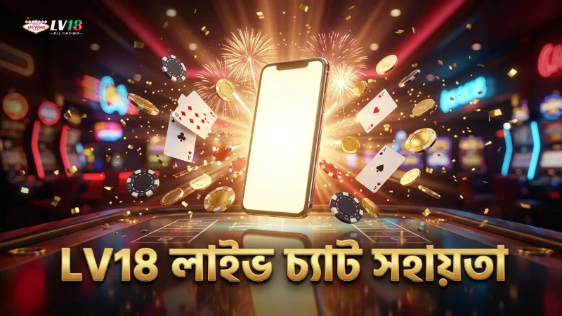 LV18 এর লাইভ চ্যাট সুবিধায় দ্রুত সহায়তা পেতে যোগাযোগ করুন