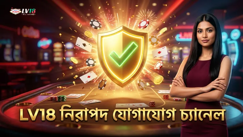 LV18 যোগাযোগ চ্যানেলগুলো নিরাপদ এবং বিশ্বাসযোগ্য, অবাধে ব্যবহার করুন
