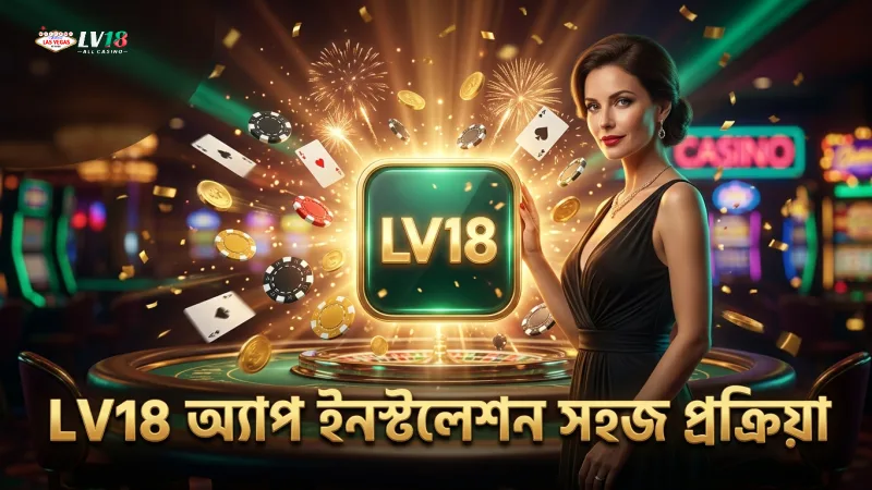 অ্যান্ড্রয়েড ও আইওএস ডিভাইসে LV18 অ্যাপের সহজ ইনস্টলেশন প্রক্রিয়া।