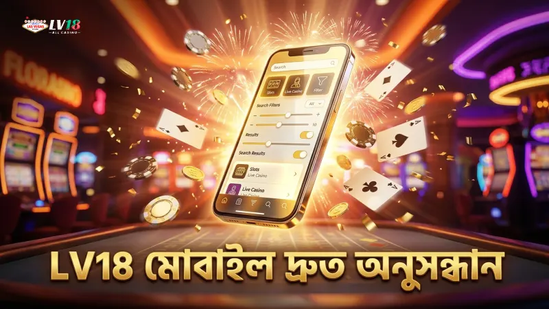 সাধারণ জিজ্ঞাসার জন্য মোবাইল থেকে দ্রুত অনুসন্ধান ফিল্টার ব্যবহার।