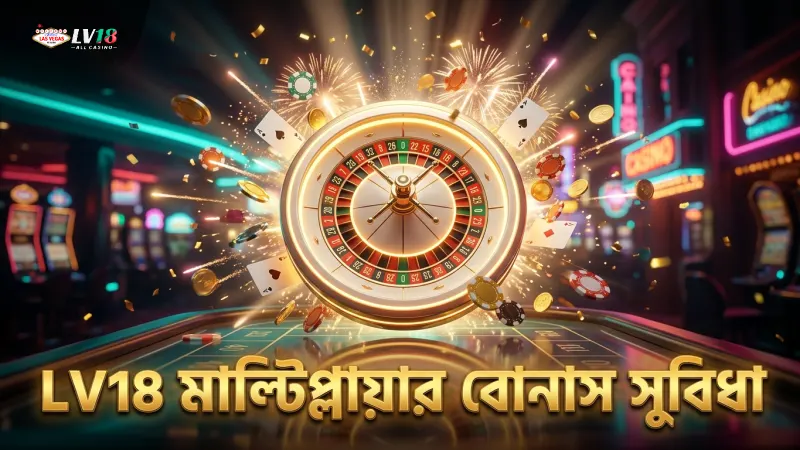 মাল্টিপ্লায়ার চাকার কার্যকারিতা ও বোনাস ট্রিগার করার প্রক্রিয়া দেখানো হচ্ছে
