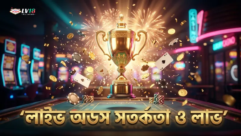 লাইভ অডস পরিবর্তনে সতর্ক থাকুন লাভের জন্য