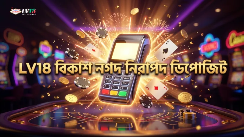 বিকাশ ও নগদে LV18 ডিপোজিট প্রক্রিয়া নিরাপদ ও দ্রুত