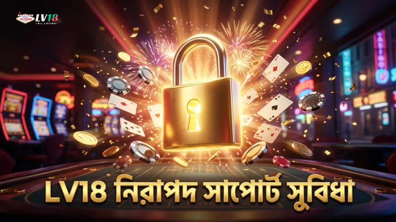 LV18 এর অগ্রাধিকারপূর্ণ সাপোর্ট ও নিরাপদ উইথড্রয়াল সুবিধা