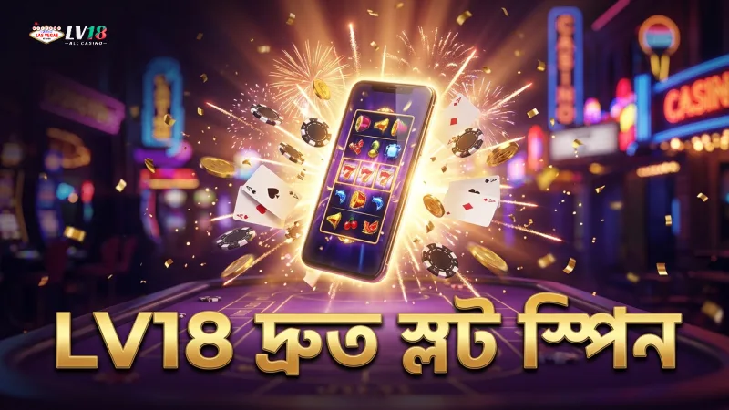 LV18 প্ল্যাটফর্মে দ্রুত স্লট স্পিন করার উপায় শিখুন