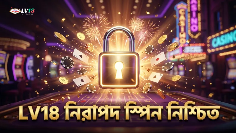 র্যান্ডম স্পিন নিশ্চিত করে LV18 নিরাপদ বেটিং পরিবেশ তৈরি করে