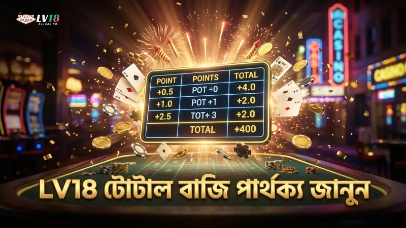টোটাল বাজিতে নিয়মিত মৌসুম ও প্লে-অফে অডস পার্থক্য বুঝতে হবে LV18