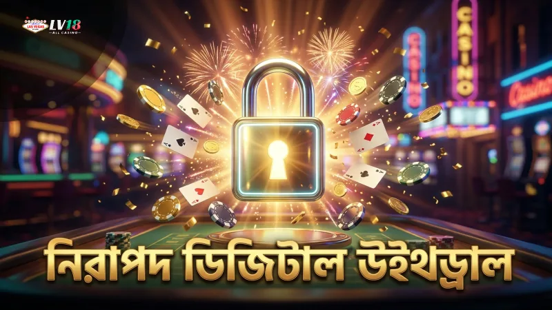 দ্রুত উইথড্র সহ নিরাপদ ডিজিটাল ড্র প্রক্রিয়া।