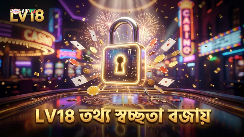 ডেটা সংগ্রহ ও ব্যবহারে LV18 এর স্বচ্ছতা বজায় থাকে
