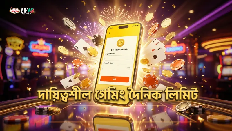দৈনিক ডিপোজিট লিমিট ব্যবহারে দায়িত্বশীল গেমিং নিশ্চিত হয়